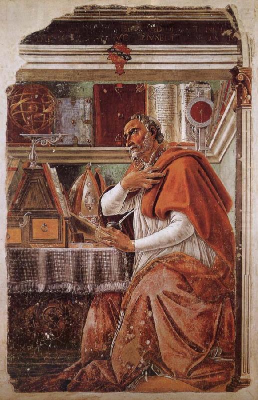 Sandro Botticelli St. Augustine oil painting picture